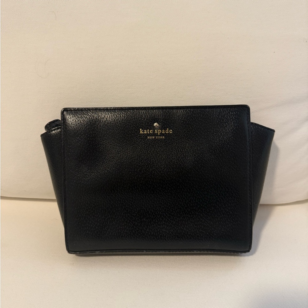Kate Spade Black Leather Shoulder Bag
